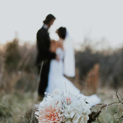 Suffolk wedding DJ | Bride & Groom Just Married